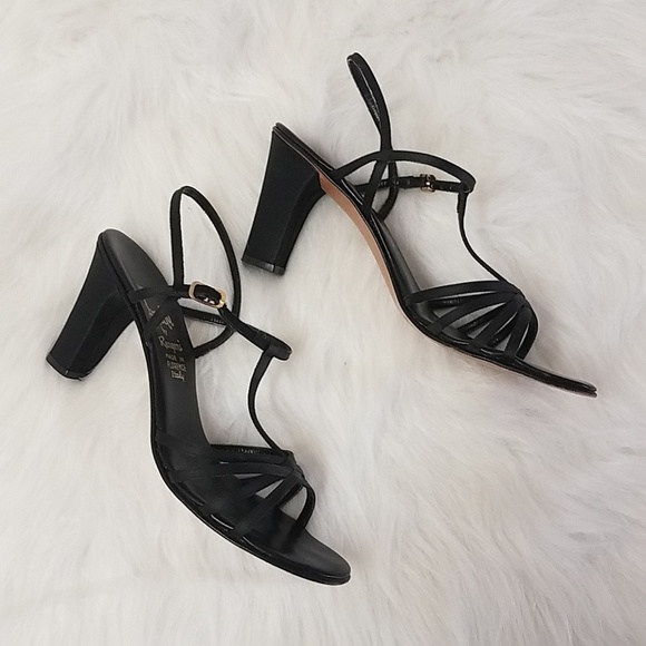 Amalfi by Rangoni black strap heels - Picture 2 of 6